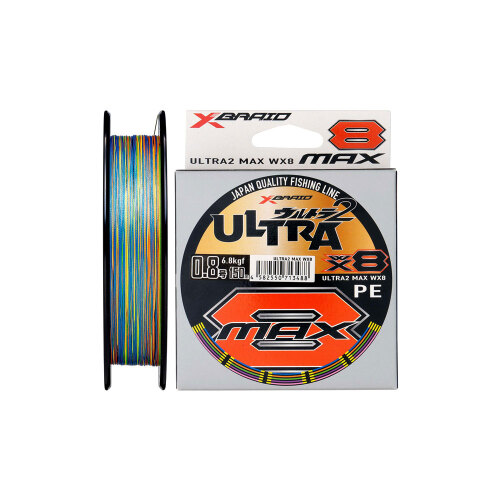 XBraid Ultra 2 Max PE WX8 150 Mt Multicolor İp Misina
