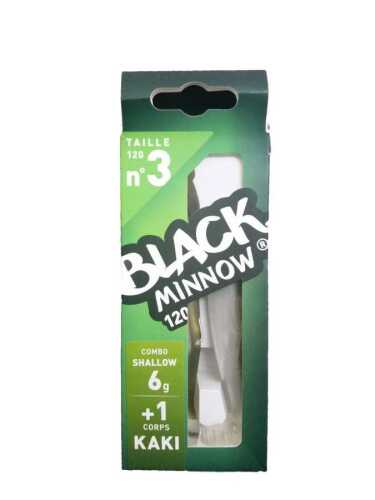 Fiiish Black Minnow BM1203 BM639 Combo Shallow 6 Gr - Kaki SİLİKON YEM FIIISH
