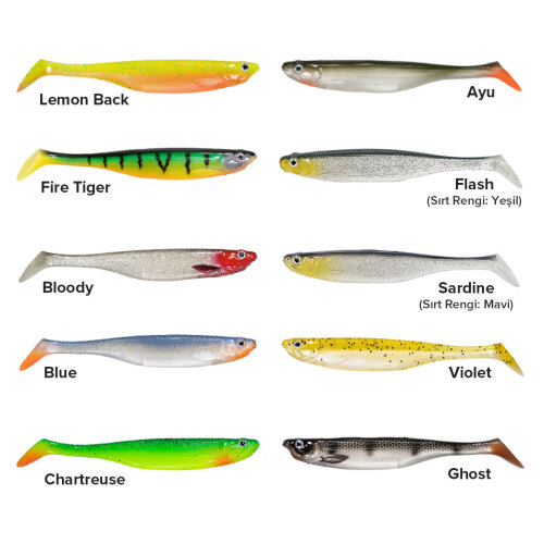 Ryuji Bait Fish 14.5 Cm Silikon Yem