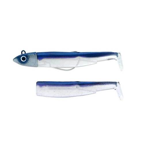 Fiiish Black Minnow BM1052.5 BM3046 Combo Shore 16 Gr Silikon Yem - Electric Blue BM105 / 2.5 FIIISH