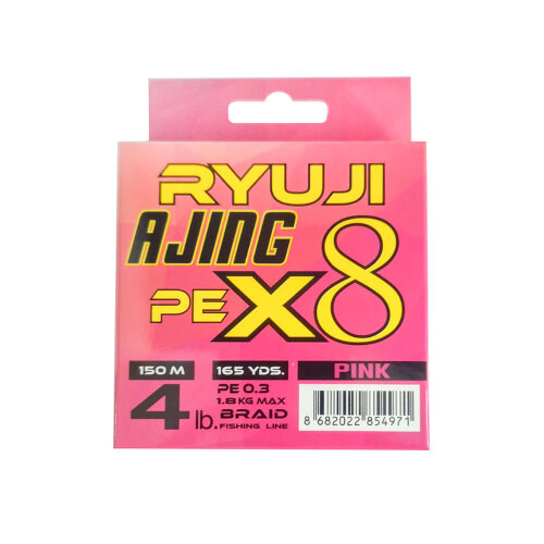 Ryuji Ajing X8 150 M PE İp Misina ÖRGÜ İPLER Ryuji