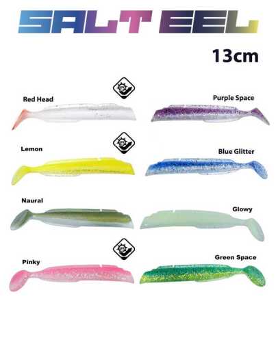 Fujin Salt Eel 13 Cm Silikon Yem - 3X Gövde