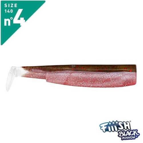 Fiiish Black Minnow BM1404 BM203 3 Adet Govde - Pink SİLİKON YEM FIIISH