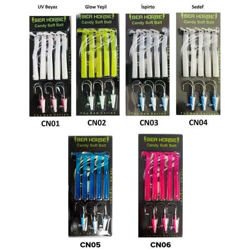 Sea Horse Candy Soft Bait 8 Cm 6 Gr Silikon Yem