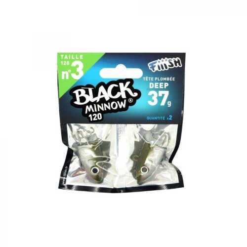 Fiiish Black Minnow BM1203 BM346 Deep 37gr Jig Head - Kaki JIGHEAD | ZOKALAR FIIISH