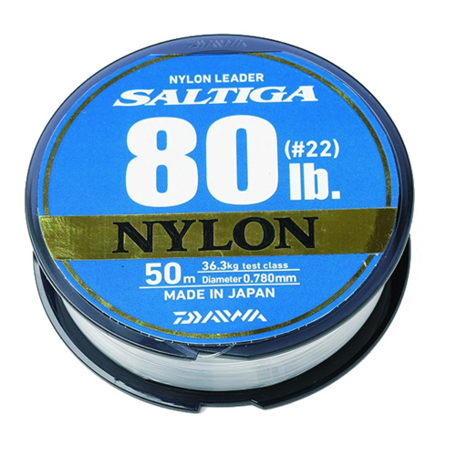 Daiwa Saltiga 50 Mt Nylon Leader Misina SHOCK LEADER Daiwa