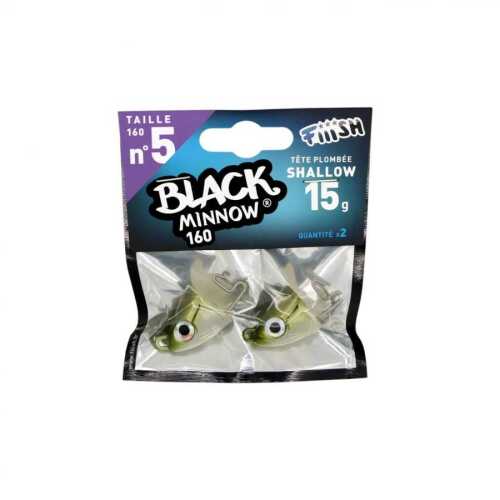 Fiiish Black Minnow BM1605 BM157 Shallow 15Gr Jig Head - Kaki JIGHEAD | ZOKALAR FIIISH