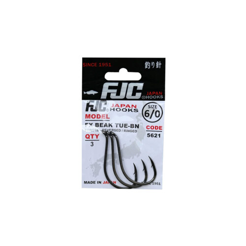 FJC Hooks 5621 FX Beak Tue Black Nickel İğne
