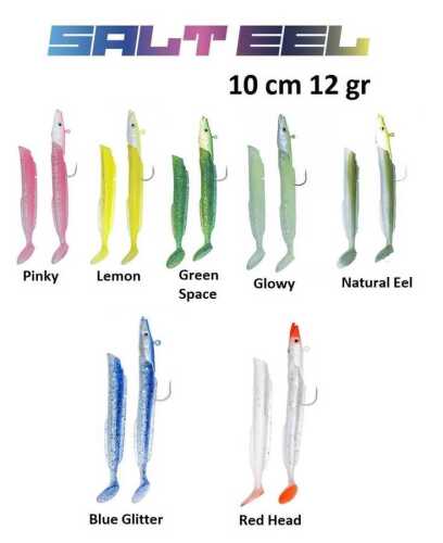 Fujin Salt Eel 10 Cm 12 Gr Silikon Yem - 2+1 Combo SİLİKON YEM Fujin
