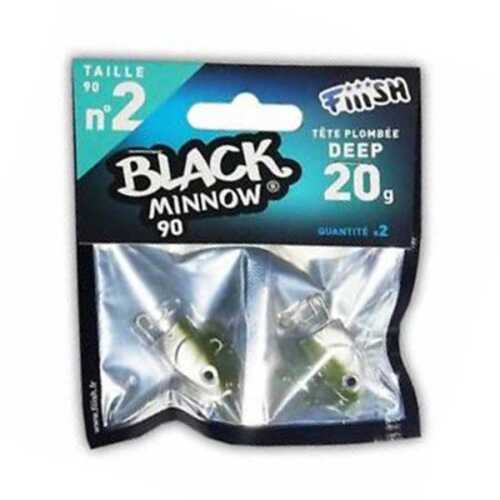 Fiiish Black Minnow BM902 BM775 Deep 20gr Jig Head - Kaki