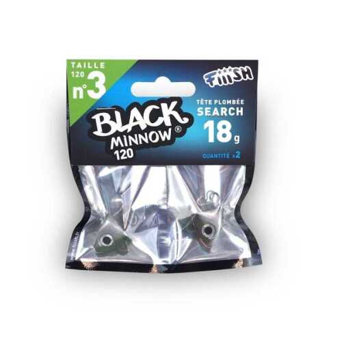 Fiiish Black Minnow BM1203 BM626 Search 18gr Jig Head - Kaki JIGHEAD | ZOKALAR FIIISH