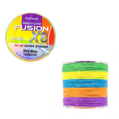 Remixon Fusion 600 M X8 Multicolor İp Misina ÖRGÜ İPLER Remixon