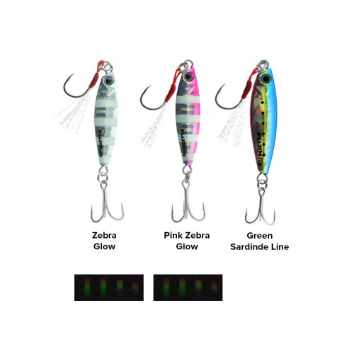 Fujin Jig-X Trio 3 Adet 5 Gr Micro Jig Yem TR2 Mix JIG YEM Fujin