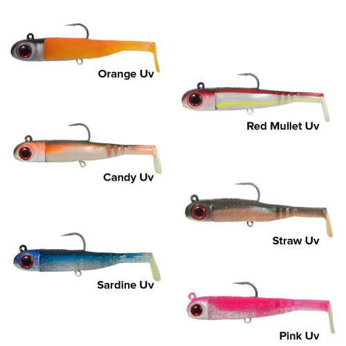Seabor Lily Shad Combo 11 Cm 60 Gr Silikon Yem