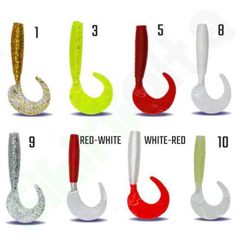 Mutant Runner Tail 8.2 Cm Orak Kuyruk Silikon Yem SİLİKON YEM Mutant
