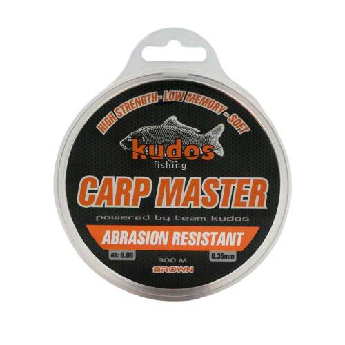 Kudos Carp Master 300 Metre Brown Sazan Misinası MİSİNALAR Kudos