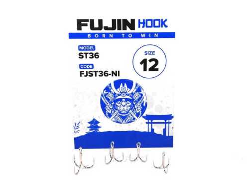 Fujin ST36 Nickel Üçlü Maket Balık iğnesi Maket İğneleri Fujin