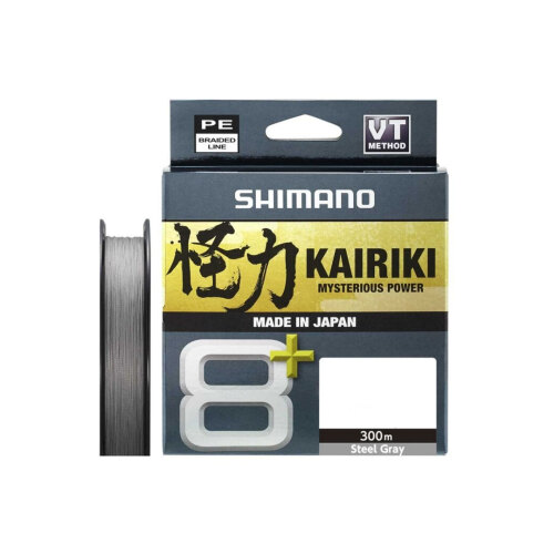 Shimano Kairiki 8+ 300 Mt Grey İp Misina