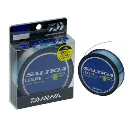 Daiwa Saltiga Leader Type-F Fluorocarbon Misina SHOCK LEADER Daiwa