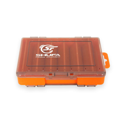 Shufa 8.5 Cm Çift Taraflı Turuncu Maket Yem Kutusu Sahte Yem Kutuları Shufa
