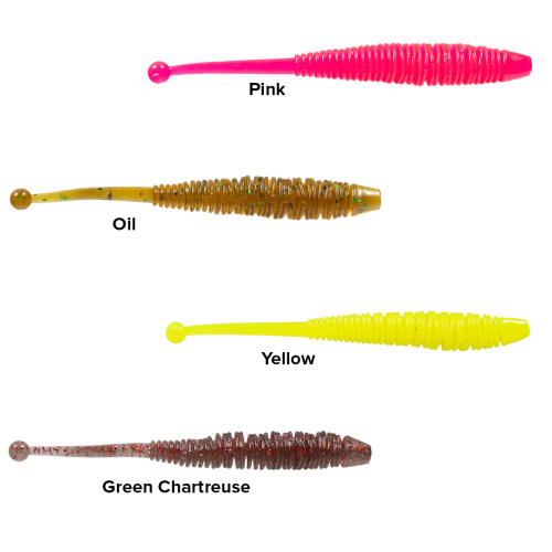 Ryuji Spanky Worm 7.6 Cm 10 Adet Silikon Yem