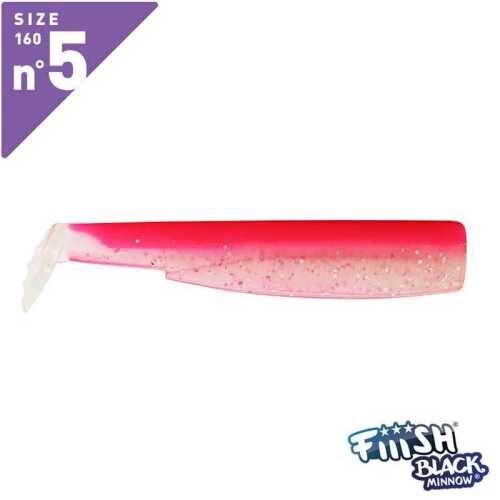 Fiiish Black Minnow BM1605 BM359 3 Adet Gövde - Fluo Pink SİLİKON YEM FIIISH