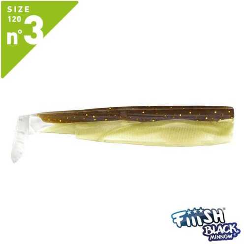 Fiiish Black Minnow BM1203 BM023 3 Adet Govde - Marron Paillete