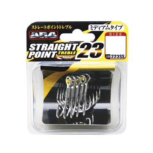 Shout Straight Point 23 Silver Üçlü İğne