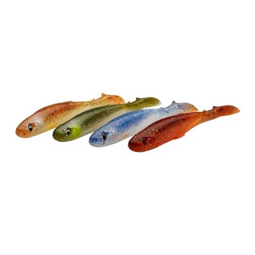 Savage Gear Slender Scoop Shad Clear Water Mix Silikon Yem SİLİKON YEM Savage Gear
