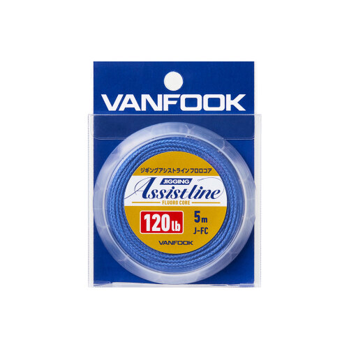 Vanfook J-FC Jigging Assist Line Mavi Kevlar İp