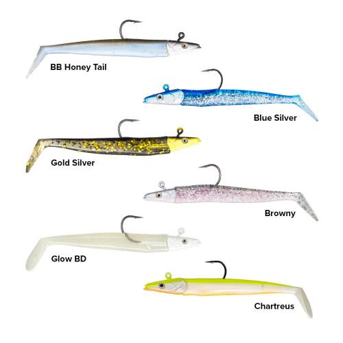 Fujin Zand Eel 11 Cm 7 Gr ve 14 Gr Double Body ve Jig Head Silikon Yem SİLİKON YEM Fujin