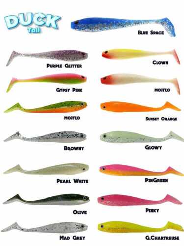 Fujin Duck Tail 9 Cm Silikon Yem