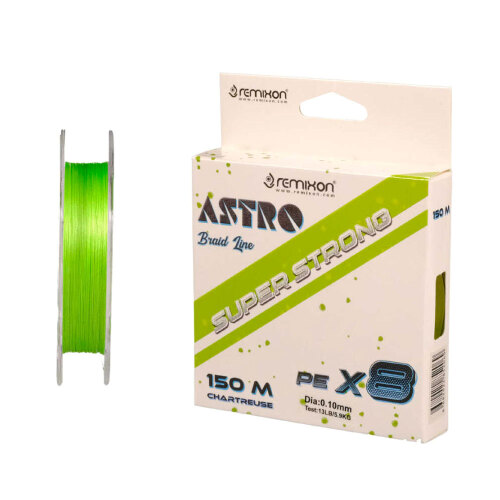 Remixon Astro 8X 150 M Chartreuse İp Misina