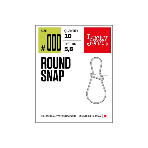 Lucky John Round Snap Klips Klips Lucky John