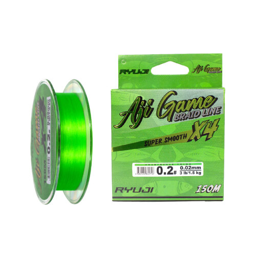 Ryuji Aji Game 4X 150 Mt Chartreuse İp Misina ÖRGÜ İPLER Ryuji