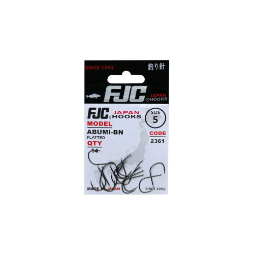 FJC Hooks 2361 Abumi Black Nickel İğne