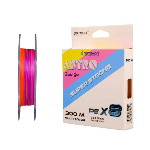 Remixon Astro 8X 300 M Multi Color İp Misina