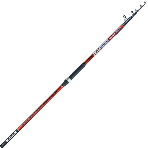 Bauer Rapido 390 Cm 100-200 Gr Teleskopik Surf Olta Kamışı