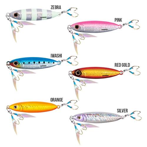 Shimano Ocea Stinger Butterfly Flat Light 8.5 Cm 80 Gr Jig Yem JIG YEM Shimano