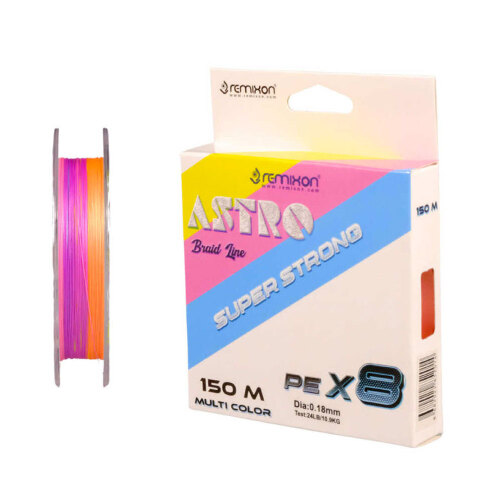 Remixon Astro 8X 150 M Multi Color İp Misina