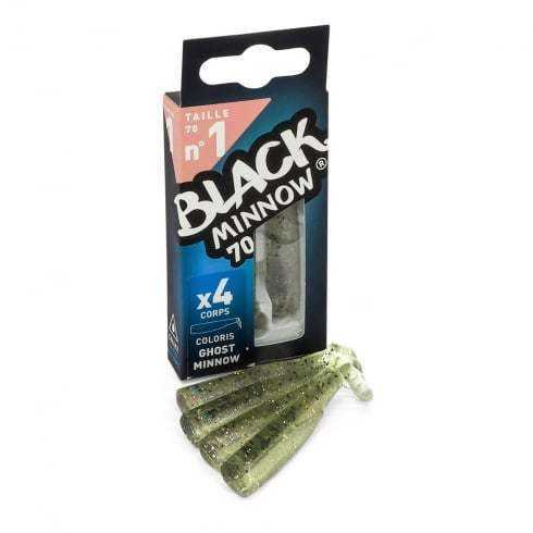 Fiiish Black Minnow BM701 BM768 4 Adet Gövde - Ghost Minnow SİLİKON YEM FIIISH