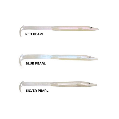 Red Gill Original 115 Mm Silikon Yem Pearl Mix SİLİKON YEM Red Gill