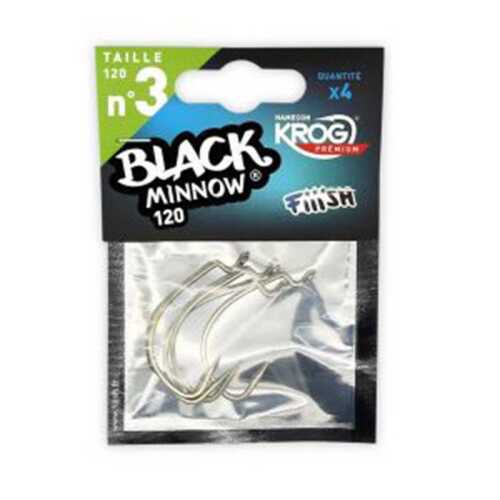 Fiiish Black Minnow BM1203 BM077 Offset Kanca Offset İğneler FIIISH