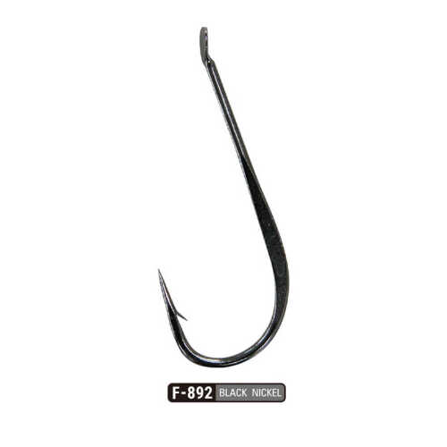 Sasame F-892 BL Nickel S-Straight İğne Yemli Olta İğneleri Sasame