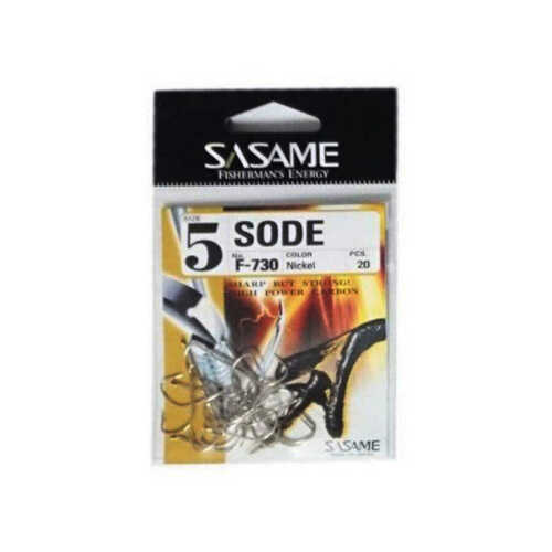 Sasame F-730 Nickel Sode İğne Yemli Olta İğneleri Sasame