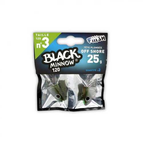 Fiiish Black Minnow BM1203 BM002 Off Shore 25gr Jig Head - Kaki JIGHEAD | ZOKALAR FIIISH