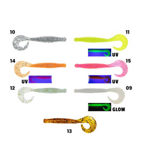 Fujin Tail Bait 10.5 Cm Orak Kuyruk Silikon Yem