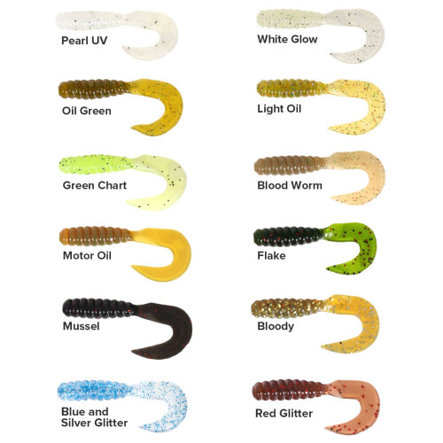 Ryuji Swim Worm 5.5 Cm TPR Kokulu Silikon Yem