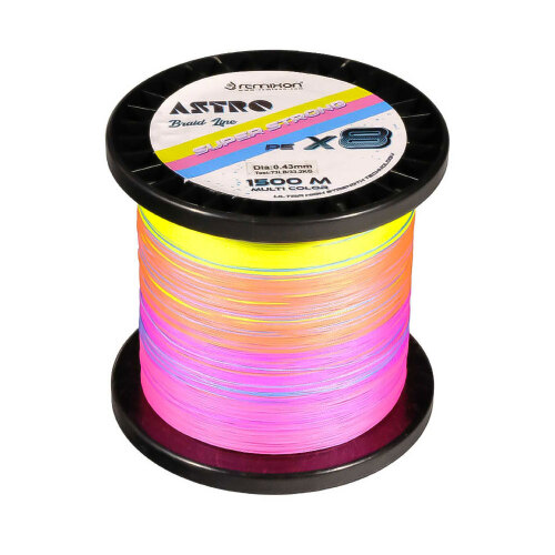 Remixon Astro 8X 1500 M Multi Color İp Misina ÖRGÜ İPLER Remixon