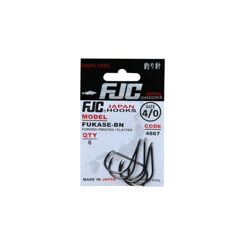 FJC Hooks 4867 Fukase Black Nickel İğne